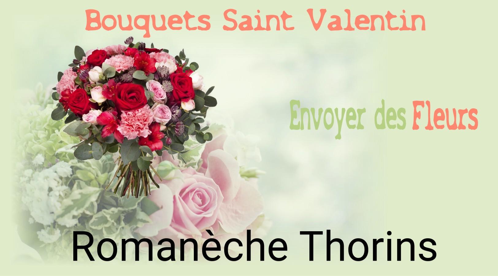 Roses de Saint-Valentin livrées à Romanèche-Thorins